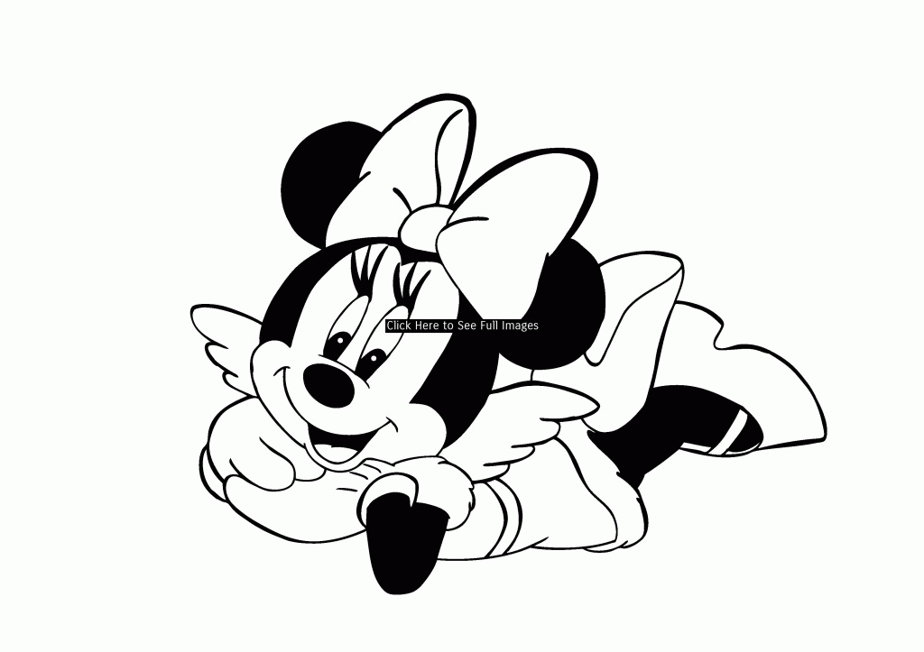 Minnie Mouse Halloween Coloring Pages - Coloring Home