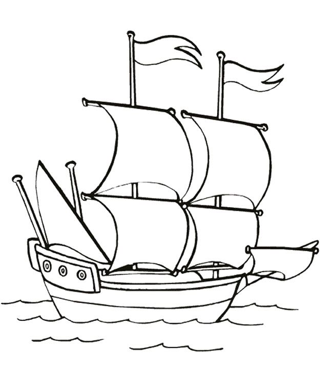 te ships Colouring Pages