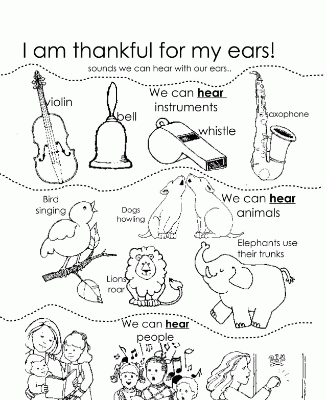 I Am Thankful For My Ears LDS Lesson Ideas 135599 Sacrament 
