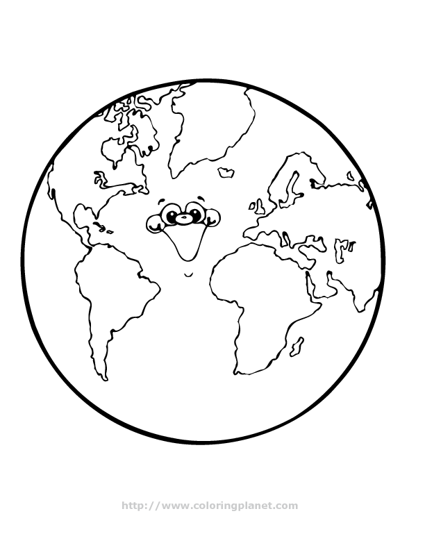 Download Save The Earth Coloring Pages - Coloring Home