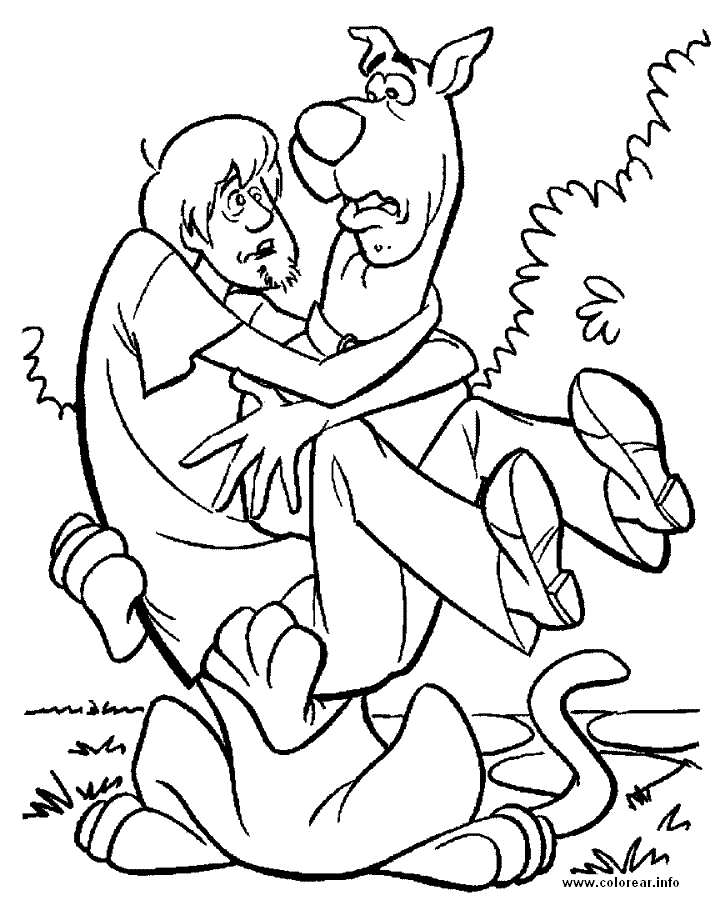 Kids Coloring Pages : Scooby Doo Coloring Pages