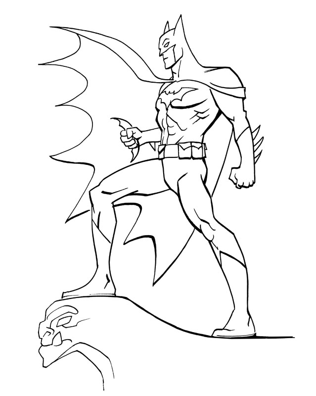 Batman Coloring in Pages | Batman Coloring