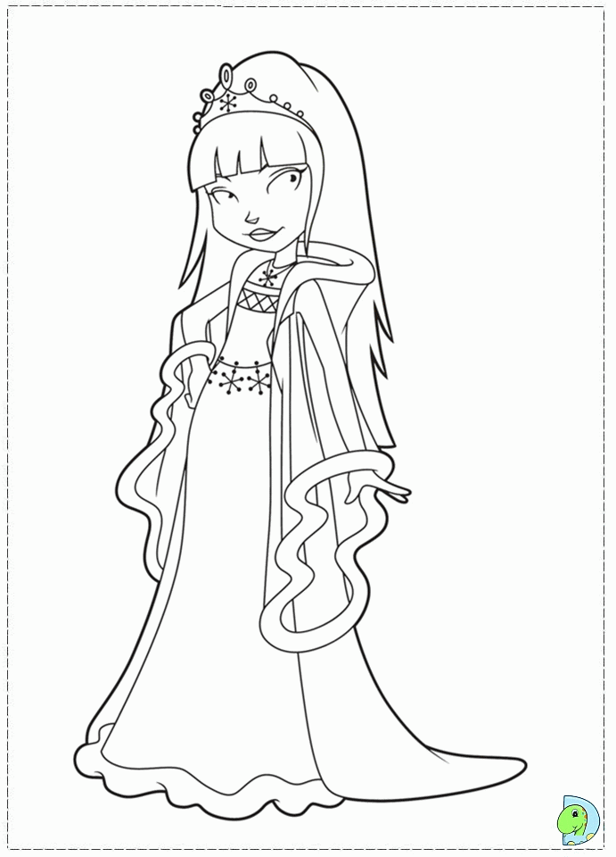 Horseland Coloring page