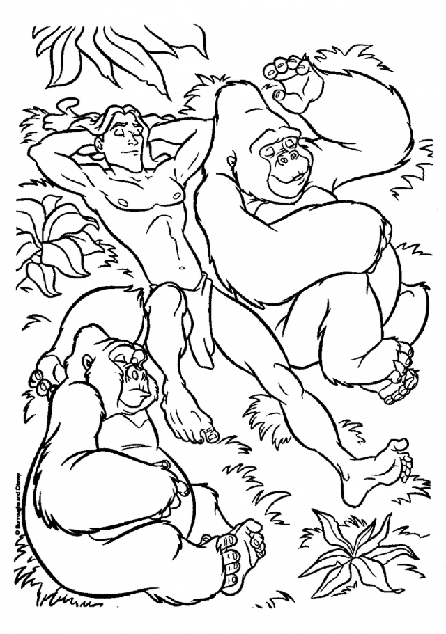 Summer Camp Coloring Pages - Coloring Home