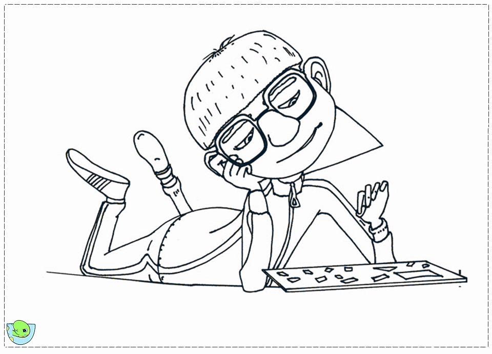 despicable me girls Colouring Pages (page 3)