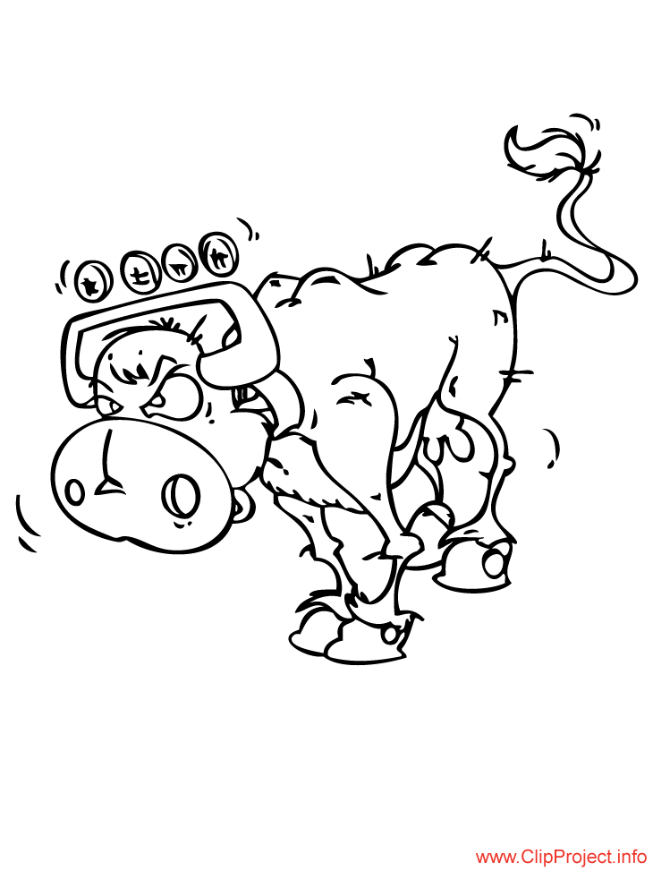Bulls Coloring Pages