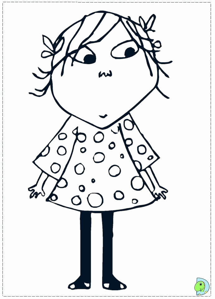 Charlie and Lola Coloring page