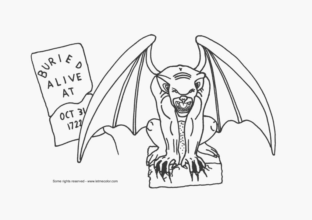 Printable Halloween Coloring Pages - Coloring For KidsColoring For 