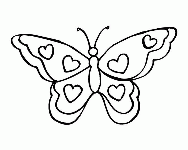 Juegos para imprimir dibujos de mariposas | Dibujos para imprimir 