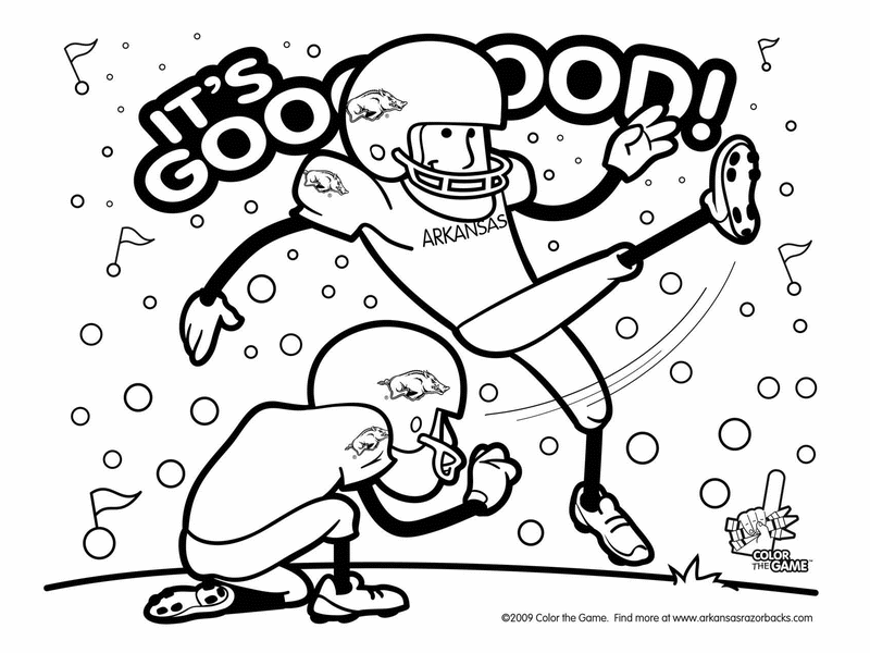 The Football Coloring Pages NFL for Boys | Creative Coloring Pages