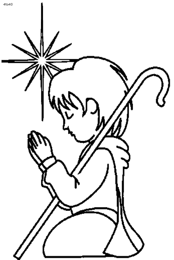 Christmas Prayer: The Three Wise Men Day Coloring Pages For Kids