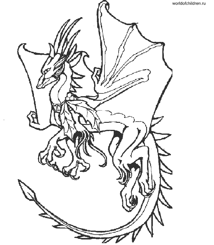 Dragons Coloring Pages 6 #21180 Disney Coloring Book Res: 700x800 