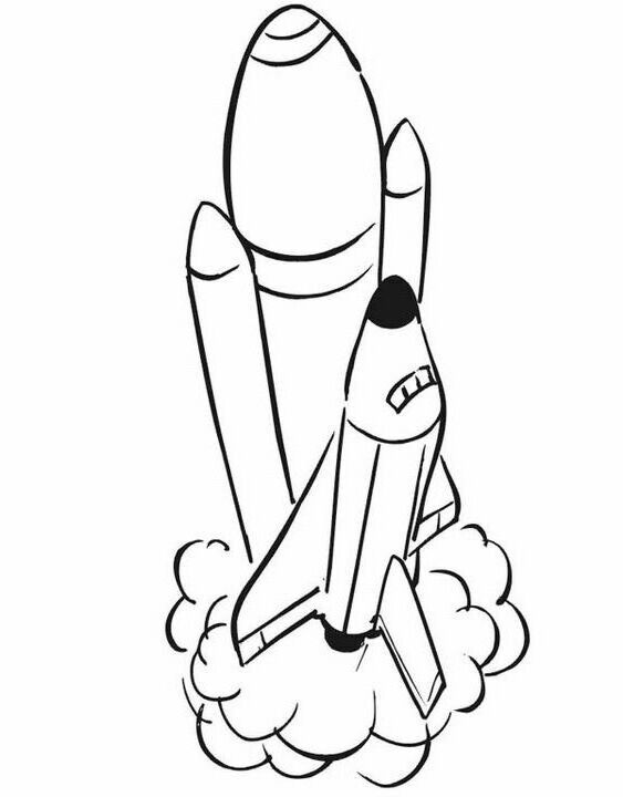 Space Shuttle Endeavour Coloring Pages | Coloring - Part 2