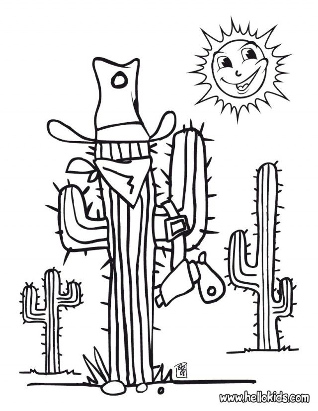 Wild West Coloring Pages Coloring Book Area Best Source For 217567 