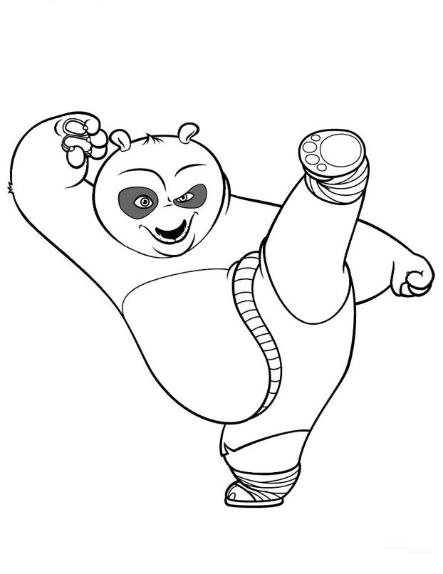 Kung Fu Panda Coloring Pages | Coloring Pics