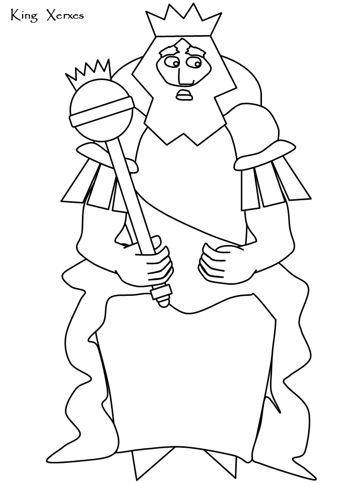 queen vashti Colouring Pages (page 2)