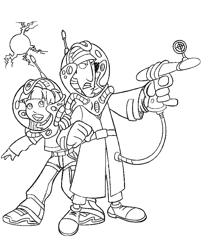 Inspector Gadget Coloring Pages 200 | Free Printable Coloring Pages