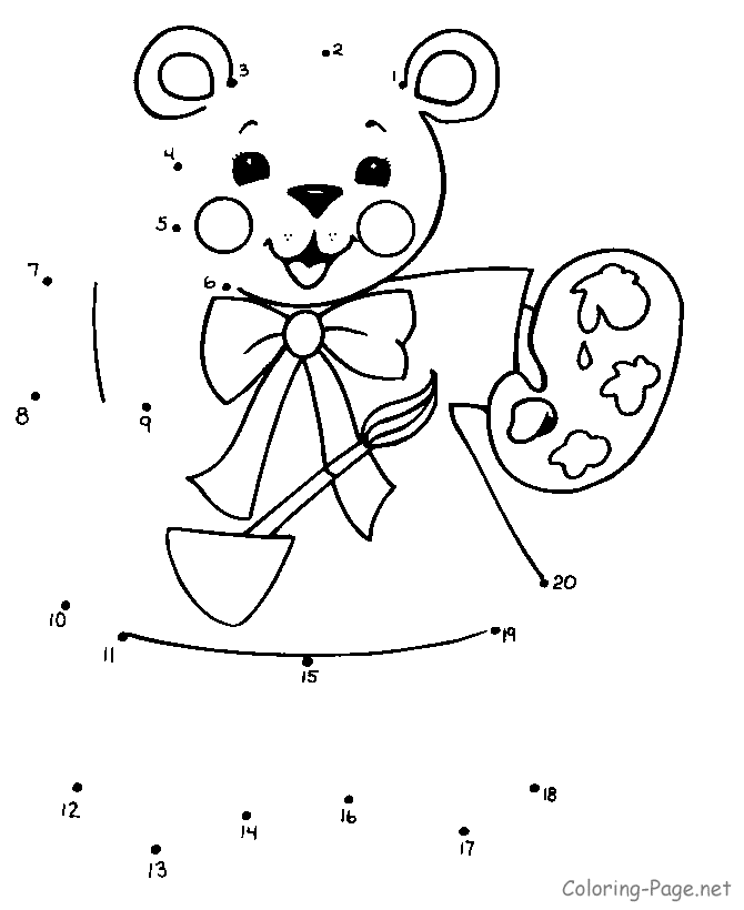 Difficult Dot To Dot Printables Coloring Home