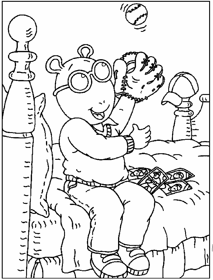 Arthur Coloring Page | Coloring Pages