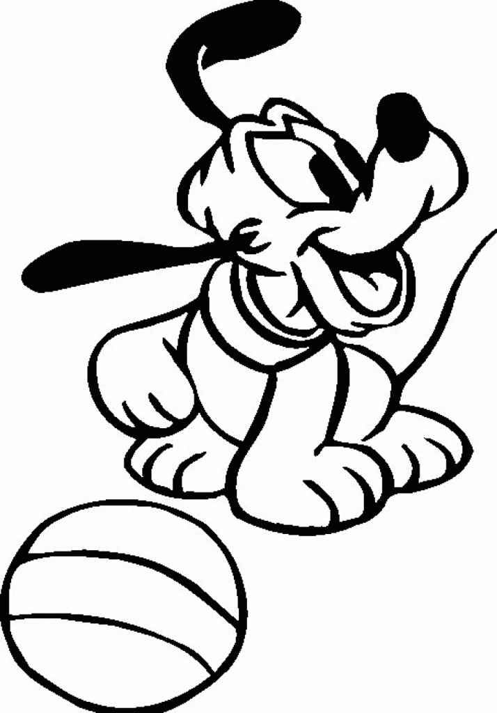 Printable Pluto Coloring Pages collection | COLORING WS