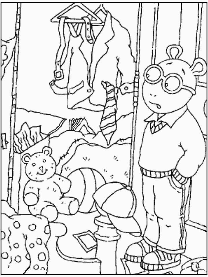 Arthur Coloring Page | Coloring Pages