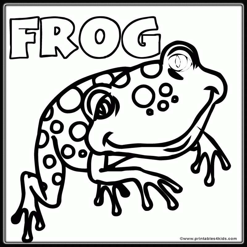 mario frog Colouring Pages