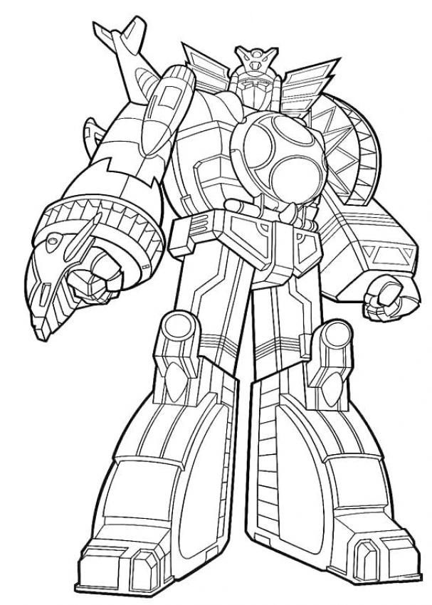 Power Rangers Coloring Pages - Free Coloring Pages For KidsFree 