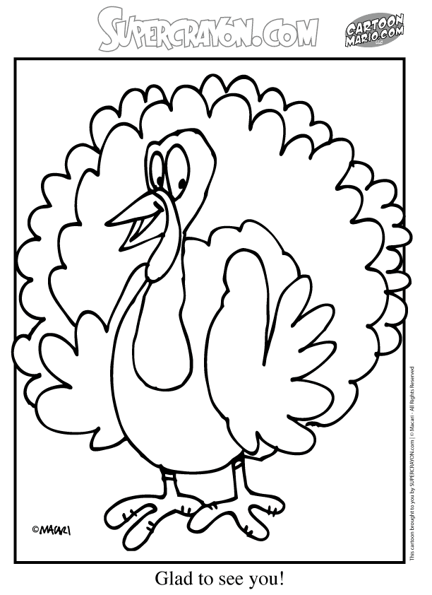 Free Coloring Pages Thanksgiving 458 | Free Printable Coloring Pages