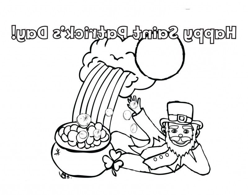 Happy Saint Patrick's Day Coloring Pages - Kids Colouring Pages