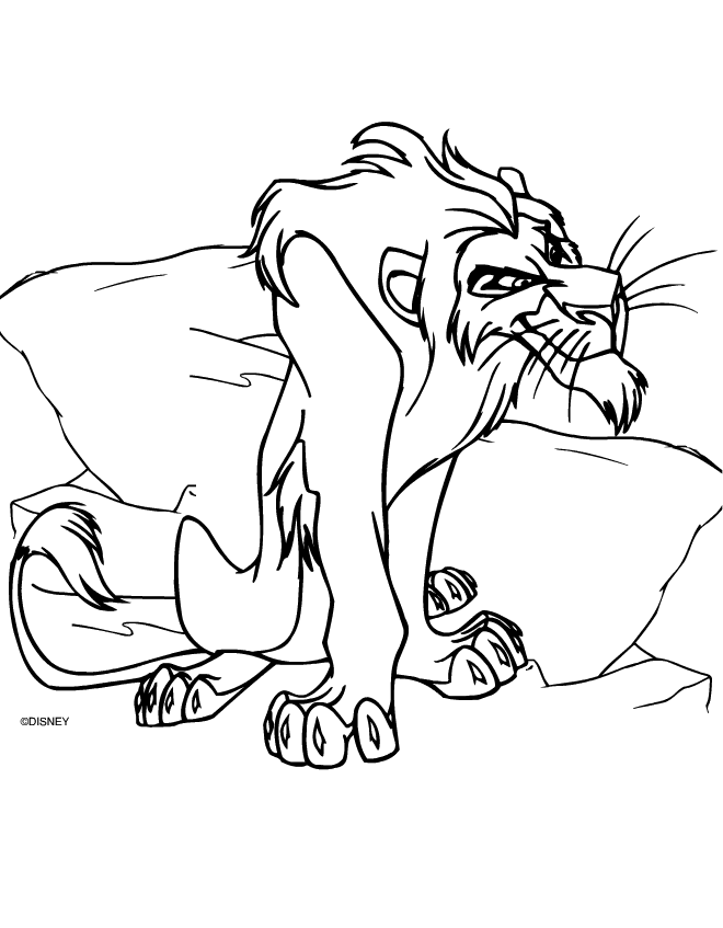 Coloring Page - The lion king coloring pages 13
