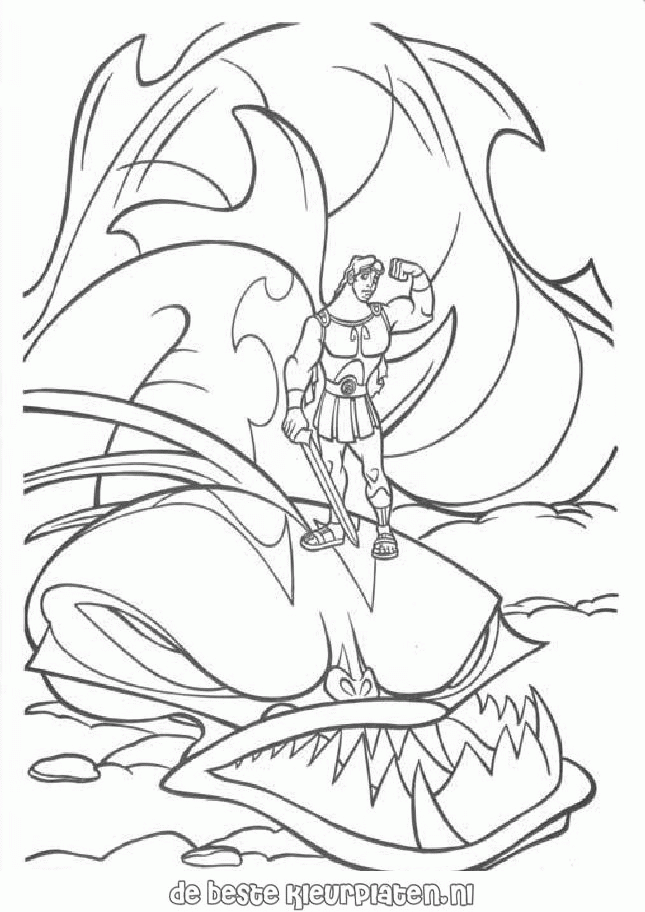 Avengers Hercules Coloring Pages