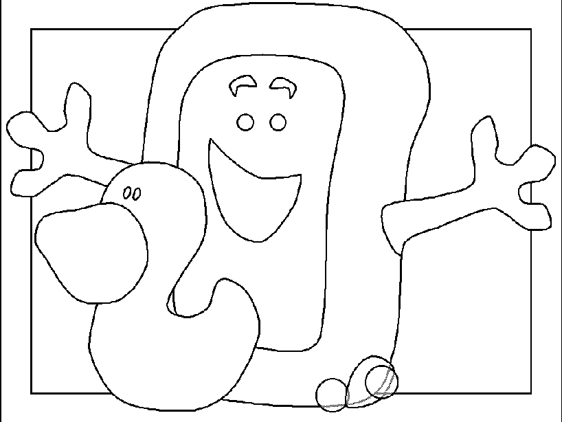 Blues Clues Colouring Pages (page 2)