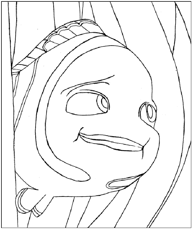 Finding Nemo. Free Printable Coloring Page - Coloring Home