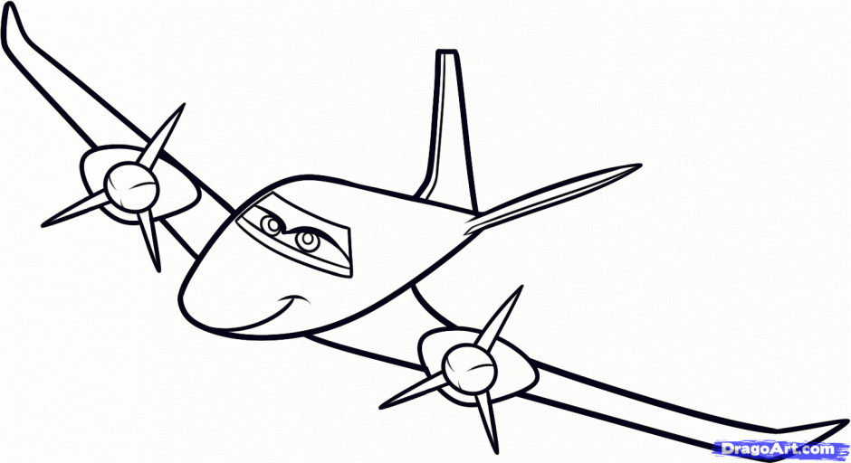 Airplane Coloring Pages Planes Coloring Pages Kids Coloring 231089 