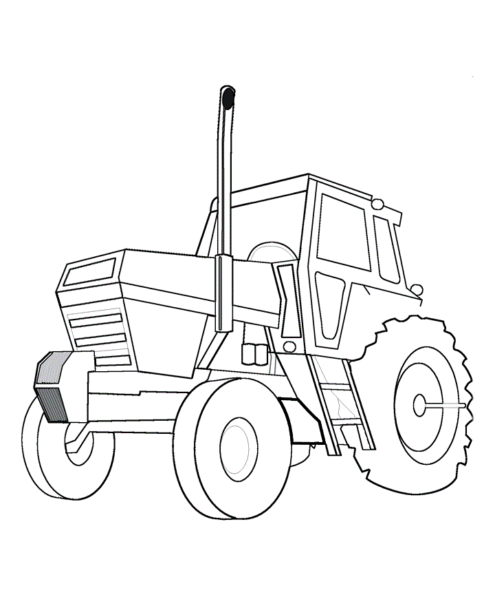 Download John Deere Tractor Coloring Pages To Print - Coloring Home