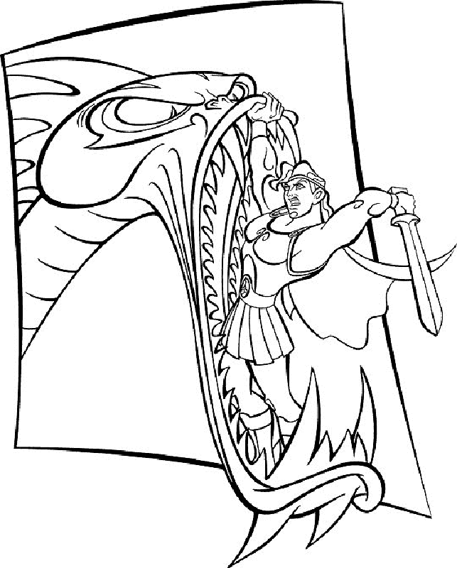Hercules Coloring Pages 8 | Free Printable Coloring Pages 