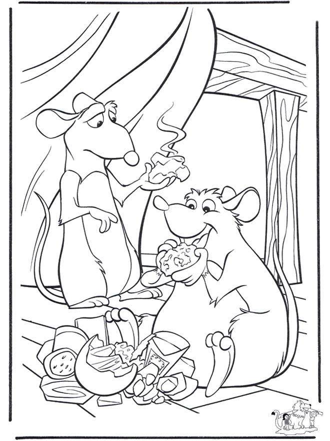 Ratatouille - Coloring pages - Coloring Pages | Wallpapers 