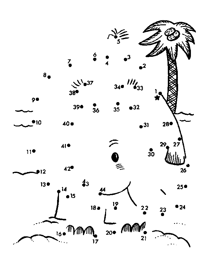 Connect The Dots | Free Coloring Pages