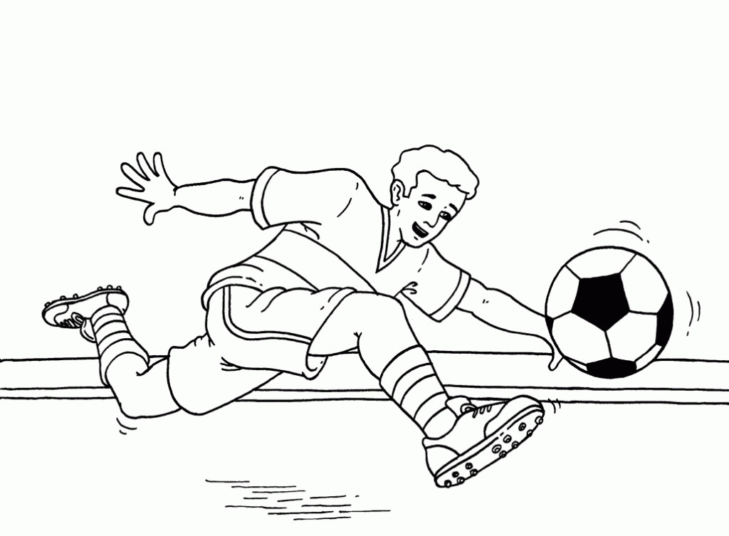 Soccer Ball Coloring Page - Free Coloring Pages For KidsFree 