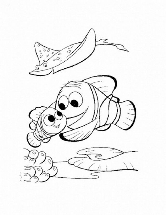 Free Coloring Pages of Nemo | Coloring Pages