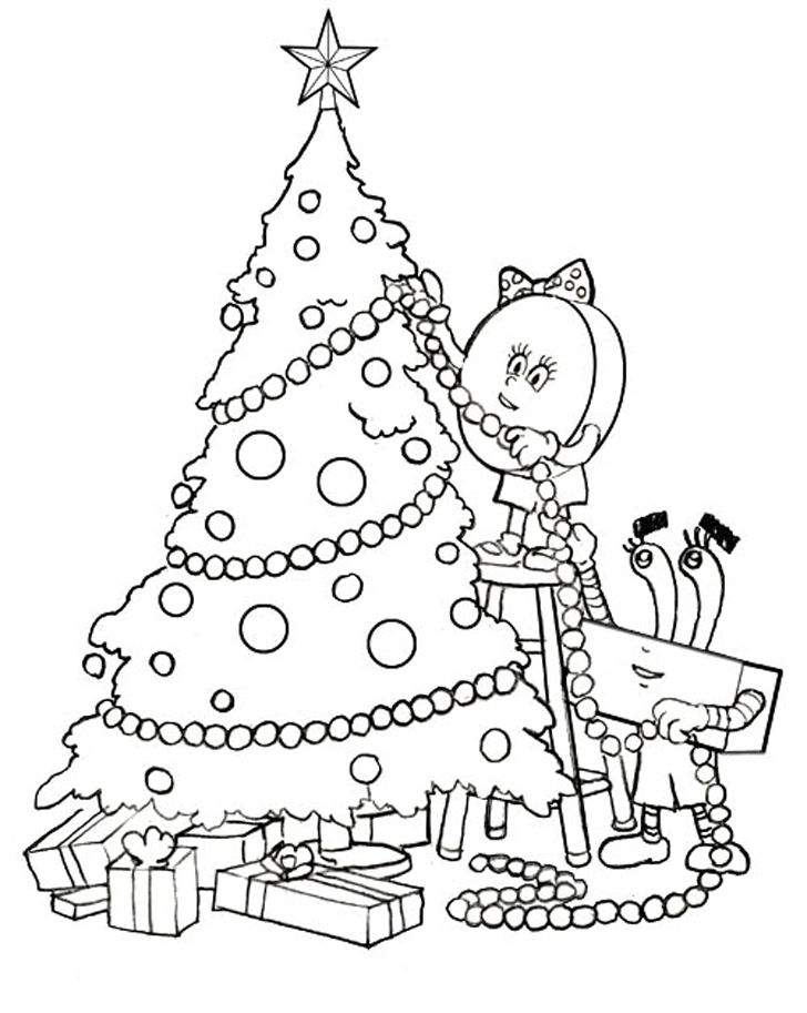 Jarvis Varnado: 10 Christmas Coloring Pages Picture for Kids