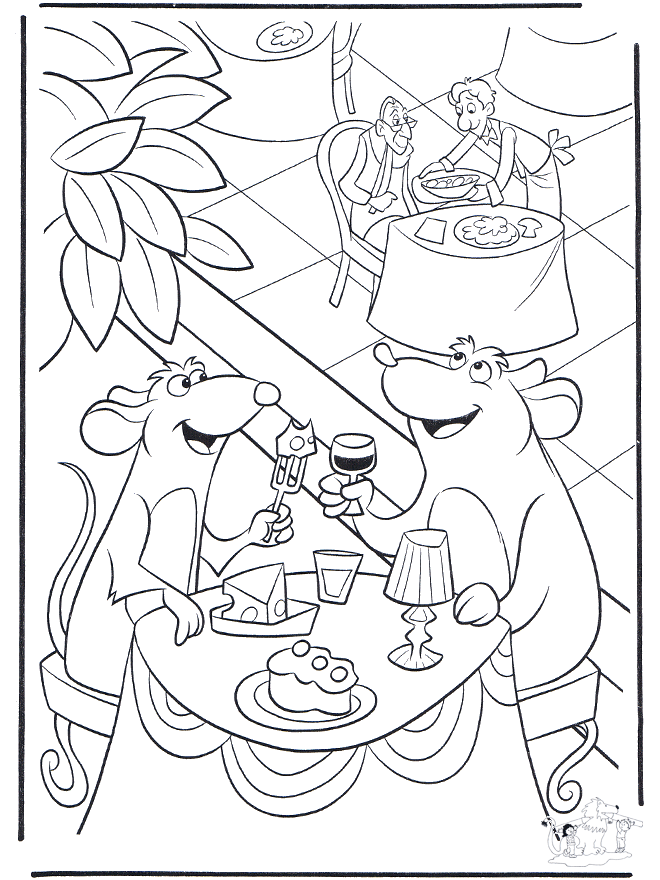 Ratatouille - Coloring pages - Coloring Pages | Wallpapers 