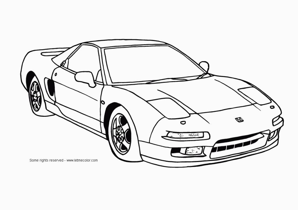 Coloring Pages For Boys Cars Coloring Home