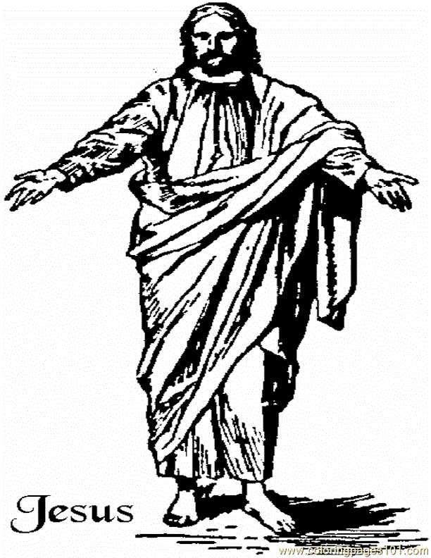 Coloring Pages Jesus 7 (Other > Religions) - free printable 
