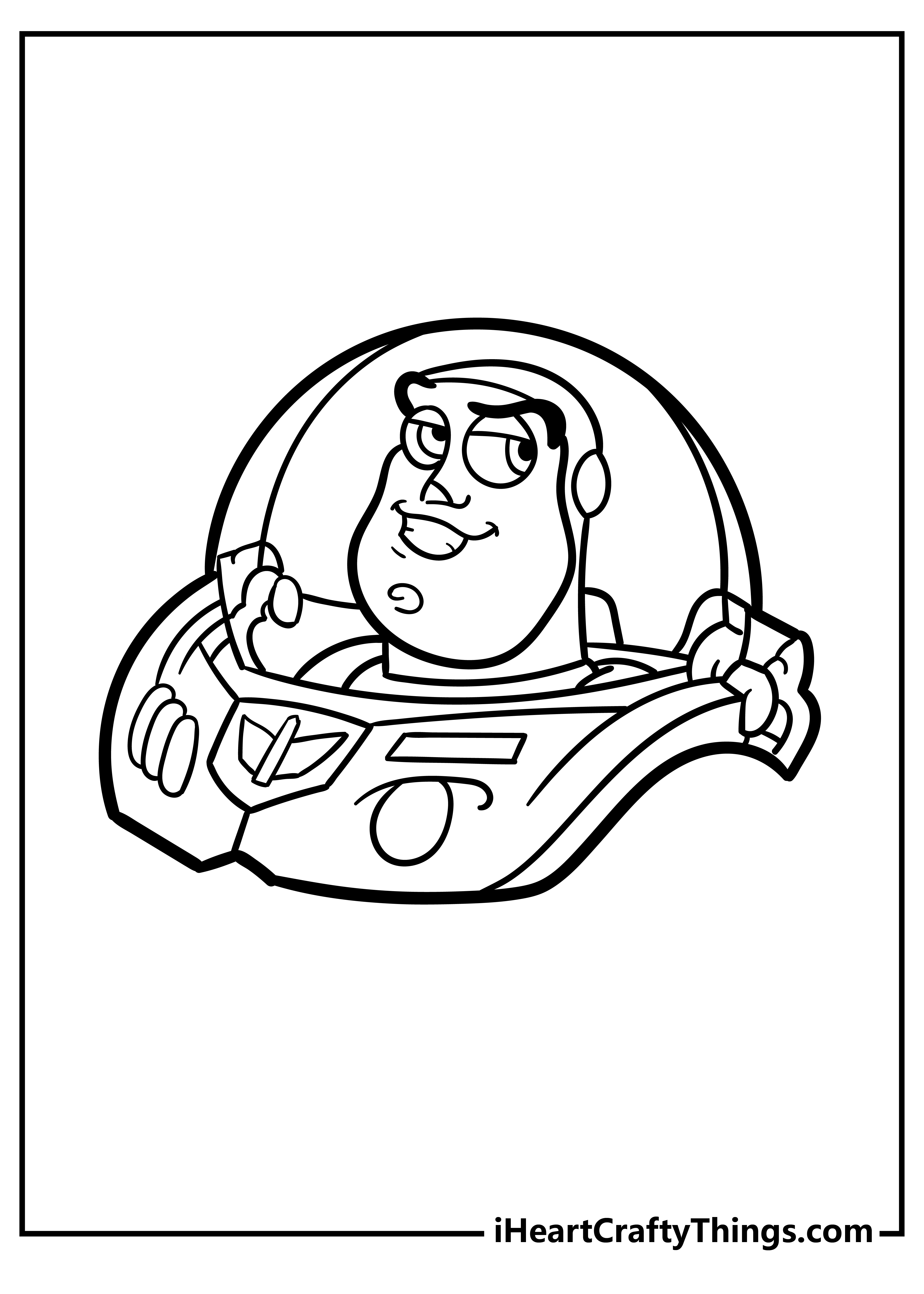 Printable Buzz Lightyear Cartoon Coloring Pages (Updated 2022)