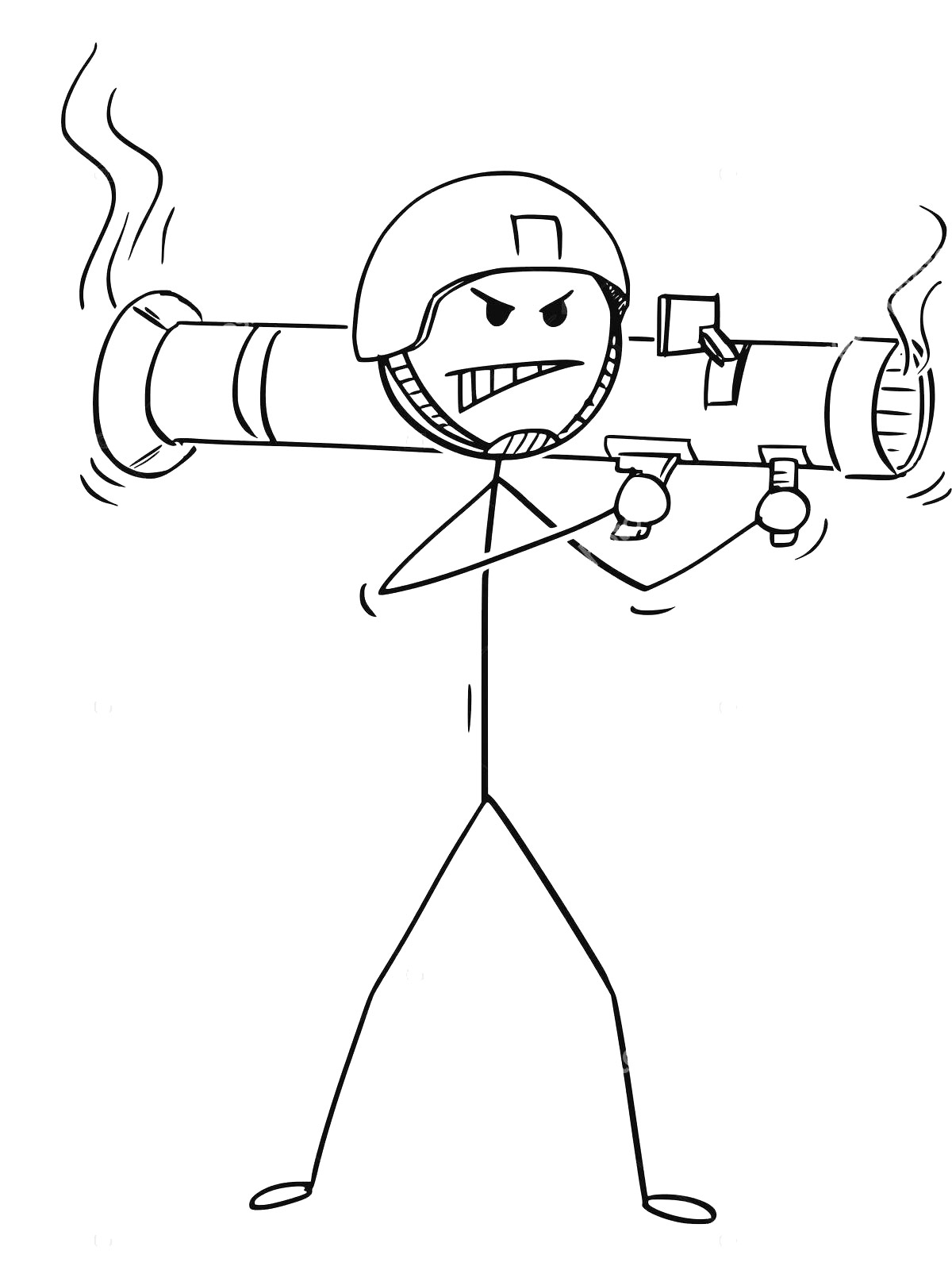 Free Stickman coloring pages. Download and print Stickman coloring pages