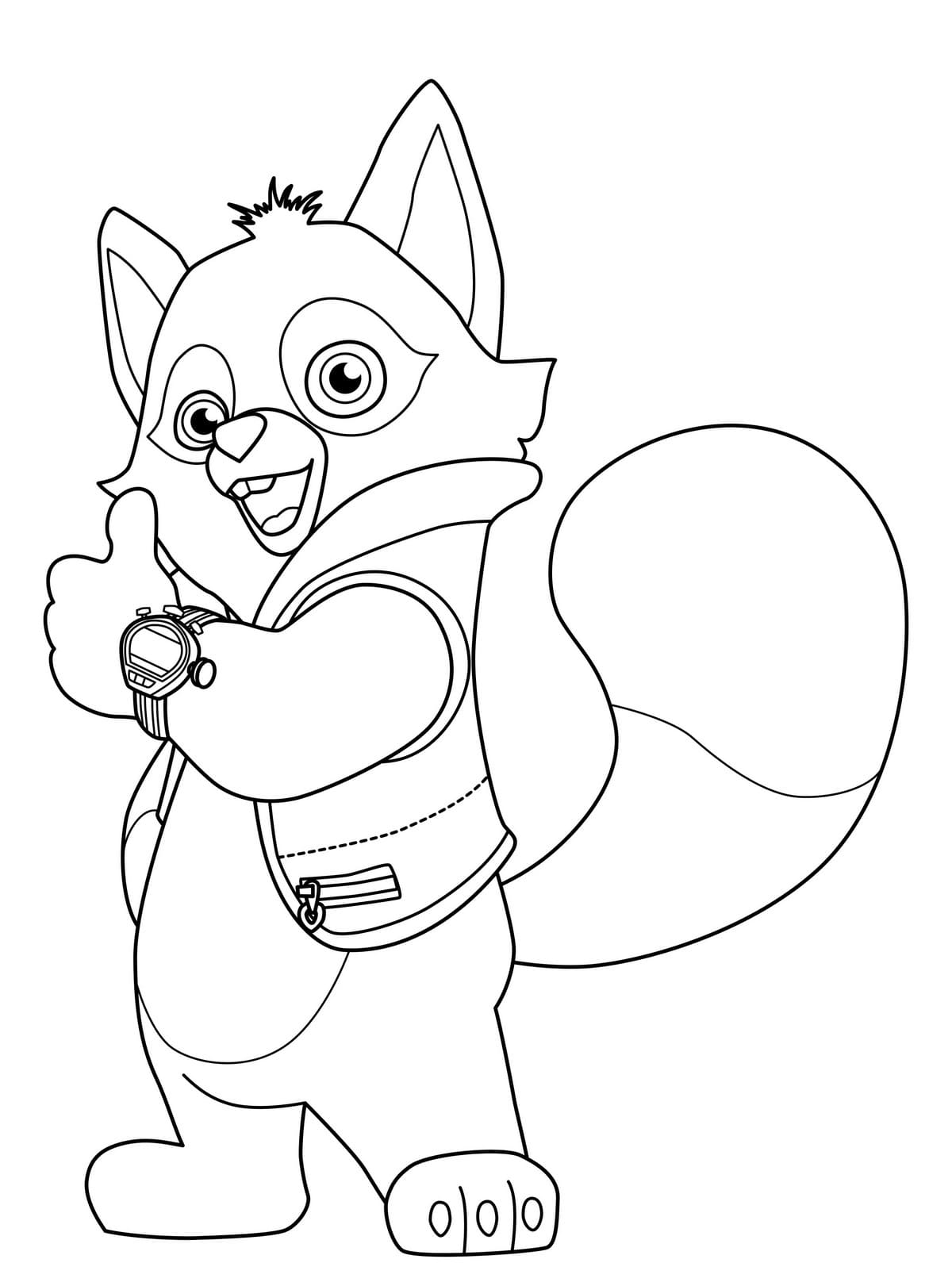 Special Agent Oso Coloring Page - Coloring Home