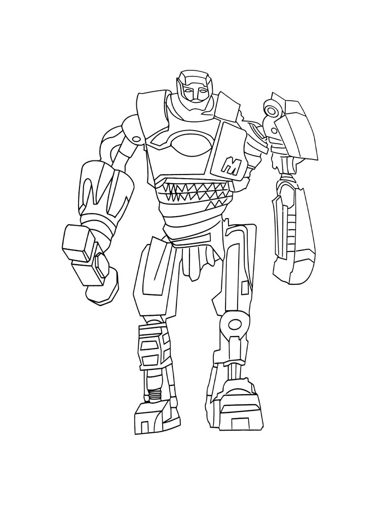 Free Real Steel coloring pages. Download and print Real Steel coloring pages