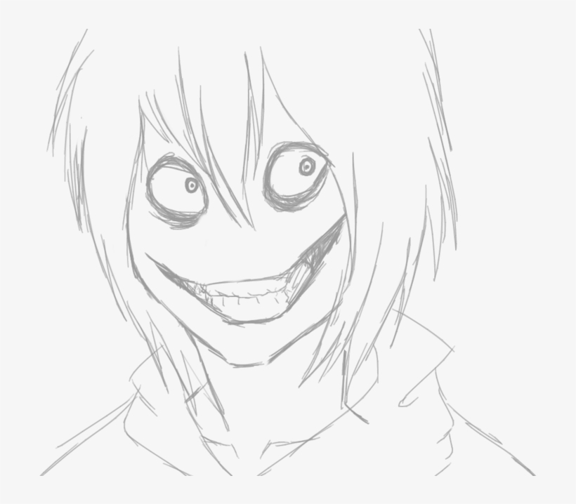 Jeff The Killer Coloring Pages - Coloring Home