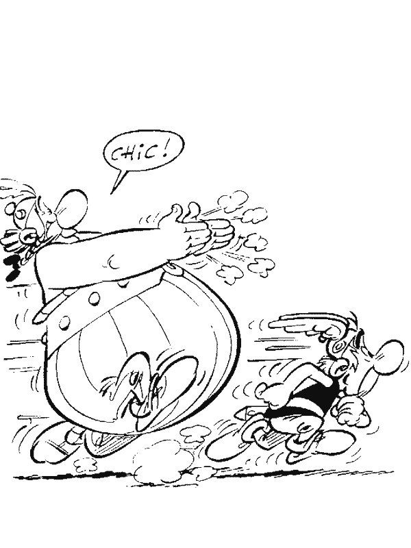 Kids-n-fun.com | 37 coloring pages of Asterix and Obelix
